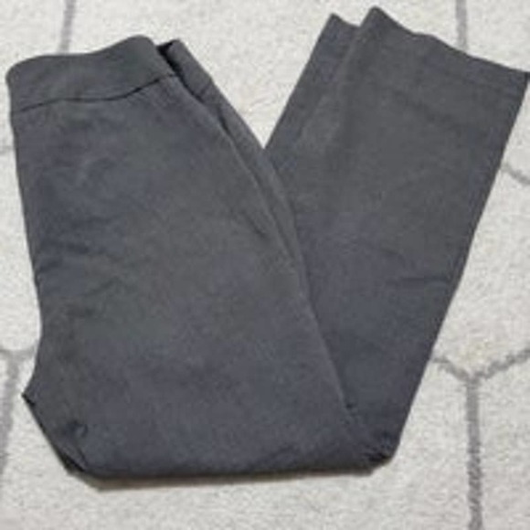 Investments Women's Pull On Pants - Charcoal 16W S - Picture 2 of 5